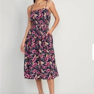 Old navy floral midi dress